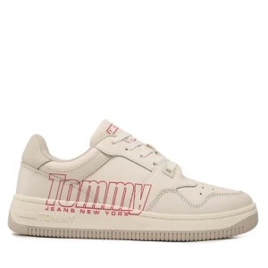 Zdjęcie produktu Sneakersy Tommy Jeans Tjw Retro Basket Branding Lc EN0EN02264 Ivory YBI