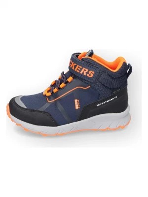 Zdjęcie produktu Dockers by Gerli Sneakersy w kolorze granatowo-pomarańczowo-szarym rozmiar: 39