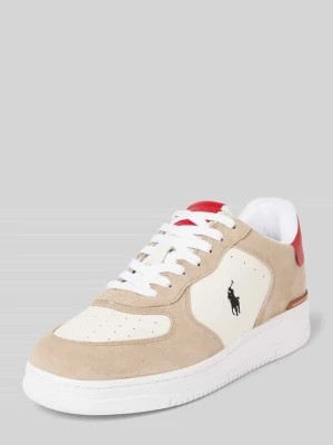 Zdjęcie produktu Sneakersy z nadrukiem z logo model ‘MASTERS’ Polo Ralph Lauren