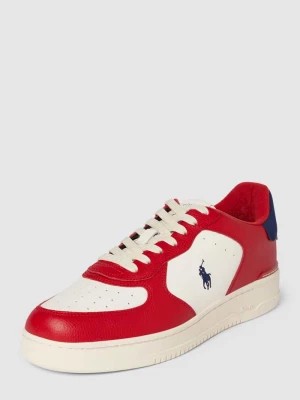 Zdjęcie produktu Sneakersy z wyhaftowanym logo model ‘MASTERS’ Polo Ralph Lauren