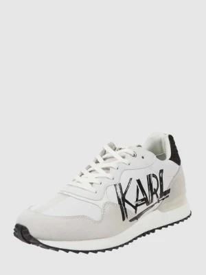 Zdjęcie produktu Sneakersy ze skóry model ‘Velocitor’ Karl Lagerfeld