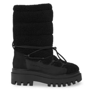 Zdjęcie produktu Śniegowce Calvin Klein Jeans Flatform Snow Boot Sherpa Wn YW0YW01195 Triple Black 0GT