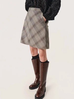 Zdjęcie produktu Soaked in Luxury Spódnica "Storie" w kolorze szarym rozmiar: M