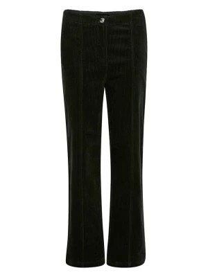Zdjęcie produktu Soaked in Luxury Spodnie sztruksowe "Thori" w kolorze ciemnozielonym rozmiar: S