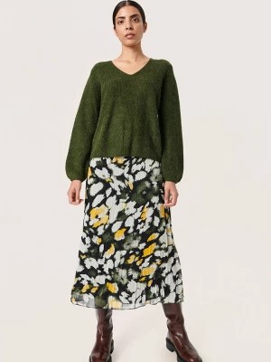 Zdjęcie produktu Soaked in Luxury Sweter "Tuesday" w kolorze ciemnozielonym rozmiar: L