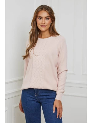 Zdjęcie produktu Soft Cashmere Sweter w kolorze jasnoróżowym rozmiar: 34/36