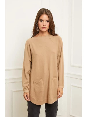 Zdjęcie produktu Soft Cashmere Sweter w kolorze karmelowym rozmiar: 34/36