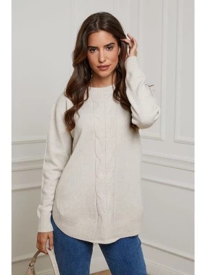 Zdjęcie produktu Soft Cashmere Sweter w kolorze kremowym rozmiar: 34/36