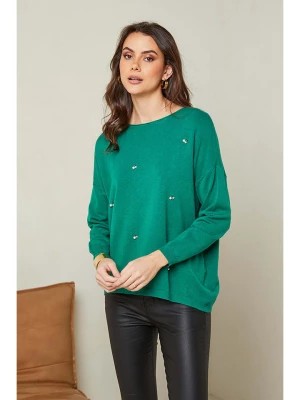 Zdjęcie produktu Soft Cashmere Sweter w kolorze zielonym rozmiar: 34/36