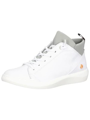 Zdjęcie produktu softinos Skórzane sneakersy w kolorze białym rozmiar: 38