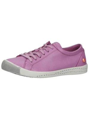 Zdjęcie produktu softinos Skórzane sneakersy w kolorze różowym rozmiar: 42
