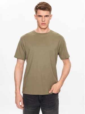 Zdjęcie produktu Solid T-Shirt 21107195 Zielony Regular Fit