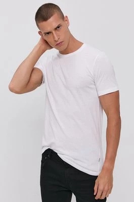 Zdjęcie produktu Solid T-shirt bawełniany kolor biały gładki