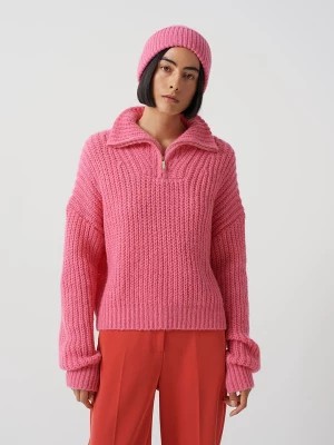 Zdjęcie produktu Someday Sweter "Tomilla" w kolorze różowym rozmiar: 42