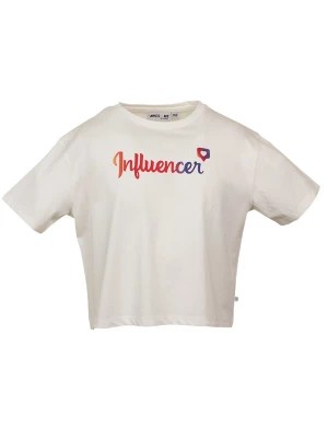 Zdjęcie produktu SomeOne Kids Koszulka "Social" w kolorze kremowym rozmiar: 164