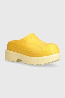 Zdjęcie produktu Sorel klapki CARIBOU CLOG damskie kolor żółty na platformie 2048701756