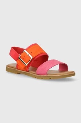 Zdjęcie produktu Sorel sandały zamszowe ELLA III SLINGBACK damskie kolor różowy 2069721617
