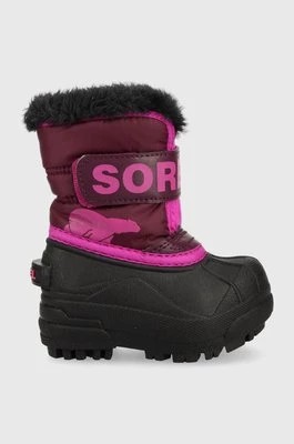 Zdjęcie produktu Sorel śniegowce dziecięce Toddler kolor fioletowy