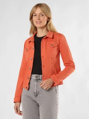 Zdjęcie produktu soyaconcept® Damska kurtka dżinsowa - SC-Erna 2 Kobiety Bawełna pomarańczowy jednolity,