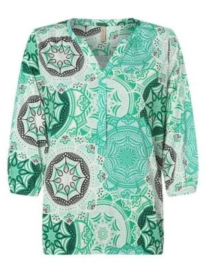 Zdjęcie produktu soyaconcept® Koszulka damska Kobiety Bawełna zielony|wielokolorowy wzorzysty,