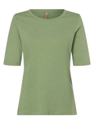 Zdjęcie produktu soyaconcept® Koszulka damska - SC-Babette 47 Kobiety Bawełna zielony jednolity,
