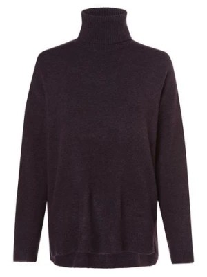 Zdjęcie produktu soyaconcept® Sweter damski Kobiety Sztuczne włókno lila jednolity,