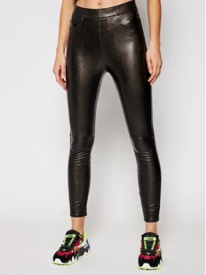 Zdjęcie produktu SPANX Spodnie skórzane Leather-Like Ankle 20282R Czarny Skinny Fit