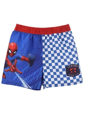Zdjęcie produktu Spiderman Szorty kąpielowe "Spiderman" w kolorze czerwono-niebieskim rozmiar: 128