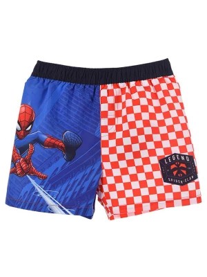 Zdjęcie produktu Spiderman Szorty kąpielowe "Spiderman" w kolorze niebiesko-czerwonym rozmiar: 116