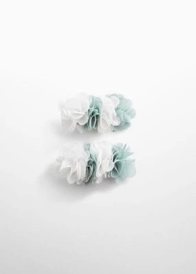 Zdjęcie produktu Zestaw 2 spinek z kwiatkiem MANGO BABY
