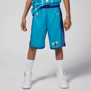Zdjęcie produktu Spodenki dla dużych dzieci (chłopców) Jordan Dri-FIT NBA Swingman Charlotte Hornets Hardwood Classics 2023/24 - Niebieski