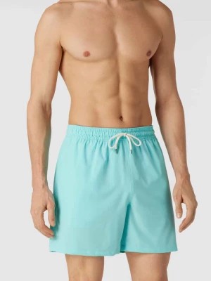 Zdjęcie produktu Spodenki kąpielowe z detalami w kontrastowym kolorze Polo Ralph Lauren Underwear