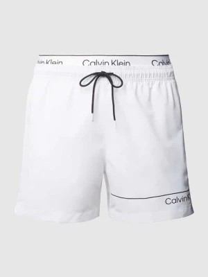 Zdjęcie produktu Spodenki kąpielowe z efektem dwóch warstw Calvin Klein Underwear