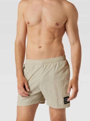 Zdjęcie produktu Spodenki kąpielowe z naszywką z logo Calvin Klein Underwear