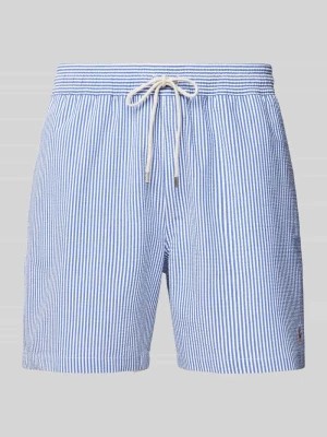 Zdjęcie produktu Spodenki kąpielowe ze wzorem w paski model ‘TRAVELER’ Polo Ralph Lauren Underwear