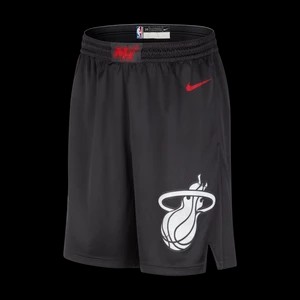 Zdjęcie produktu Spodenki męskie Nike Dri-FIT NBA Swingman Miami Heat 2023/24 City Edition - Czerń
