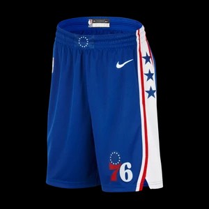 Zdjęcie produktu Spodenki męskie Nike Dri-FIT NBA Swingman Philadelphia 76ers Icon Edition - Niebieski