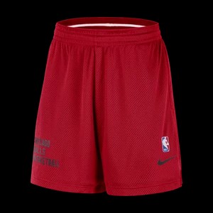 Zdjęcie produktu Spodenki męskie z siateczki Nike NBA Chicago Bulls - Czerwony