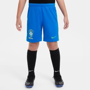 Zdjęcie produktu Spodenki piłkarskie dla dużych dzieci Nike Dri-FIT Brazylia Stadium 2024 (wersja domowa) (replika) - Niebieski