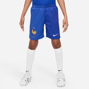 Zdjęcie produktu Spodenki piłkarskie dla dużych dzieci Nike Dri-FIT FFF Stadium 2024 (wersja wyjazdowa) – replika - Niebieski