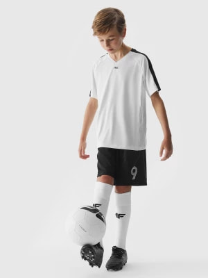 Zdjęcie produktu Spodenki piłkarskie dziecięce 4F x Robert Lewandowski - czarne