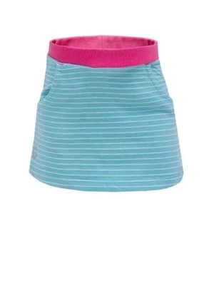 Zdjęcie produktu Spódnica dziewczęca dzianinowa w niebiesko-białe paski - Lief