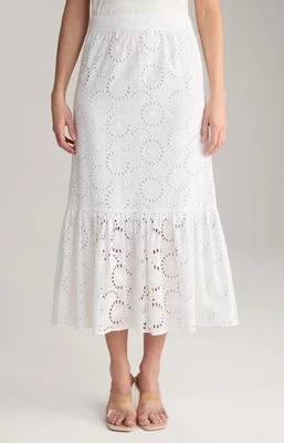 Zdjęcie produktu Spódnica haftowana w kolorze białym Joop