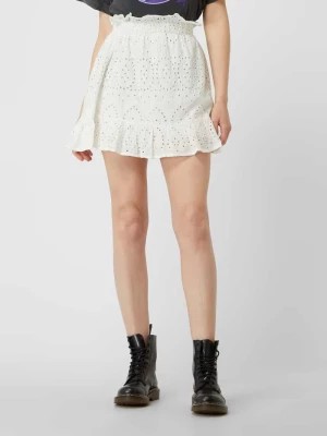 Zdjęcie produktu Spódnica mini z ażurowej koronki model ‘Ina’ Gina Tricot