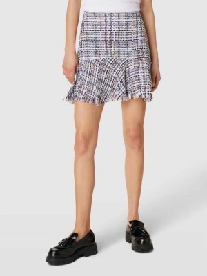 Zdjęcie produktu Spódnica mini z imitacji bouclé model ‘SUMMER’ Karl Lagerfeld