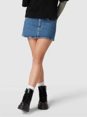 Zdjęcie produktu Spódnica mini z naszywką z logo model ‘MICRO’ Calvin Klein Jeans