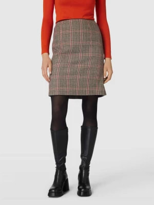 Zdjęcie produktu Spódnica o długości do kolan ze wzorem w szkocką kratę Christian Berg Woman
