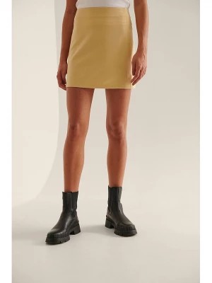 Zdjęcie produktu NA-KD Spódnica w kolorze żółtym rozmiar: 40