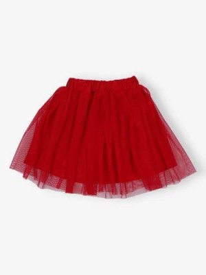 Zdjęcie produktu Spódniczka dziewczęca tiulowa czerwona PANDAMELLO