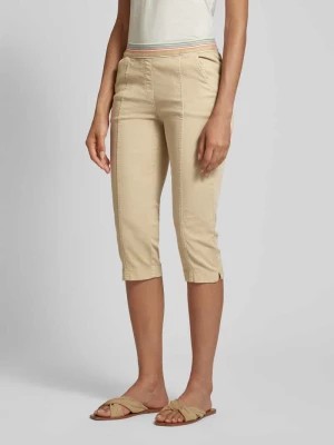 Zdjęcie produktu Spodnie capri o kroju regular fit z elastycznym pasem model ‘SUE’ Toni Dress